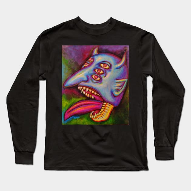 Monster Long Sleeve T-Shirt by Majenye